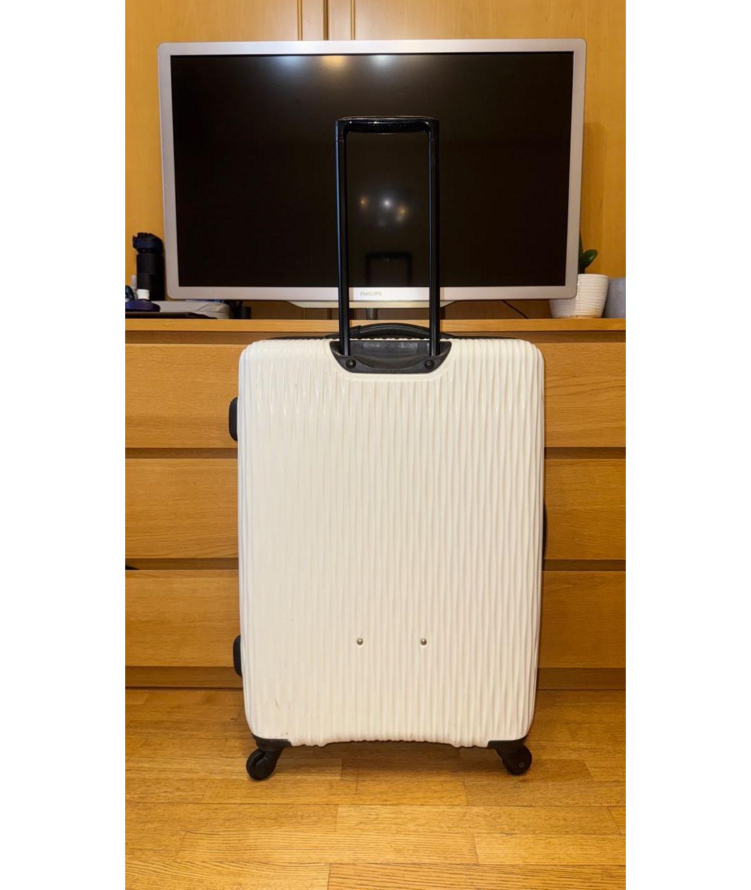 LONGCHAMP Белый чемодан, фото 8