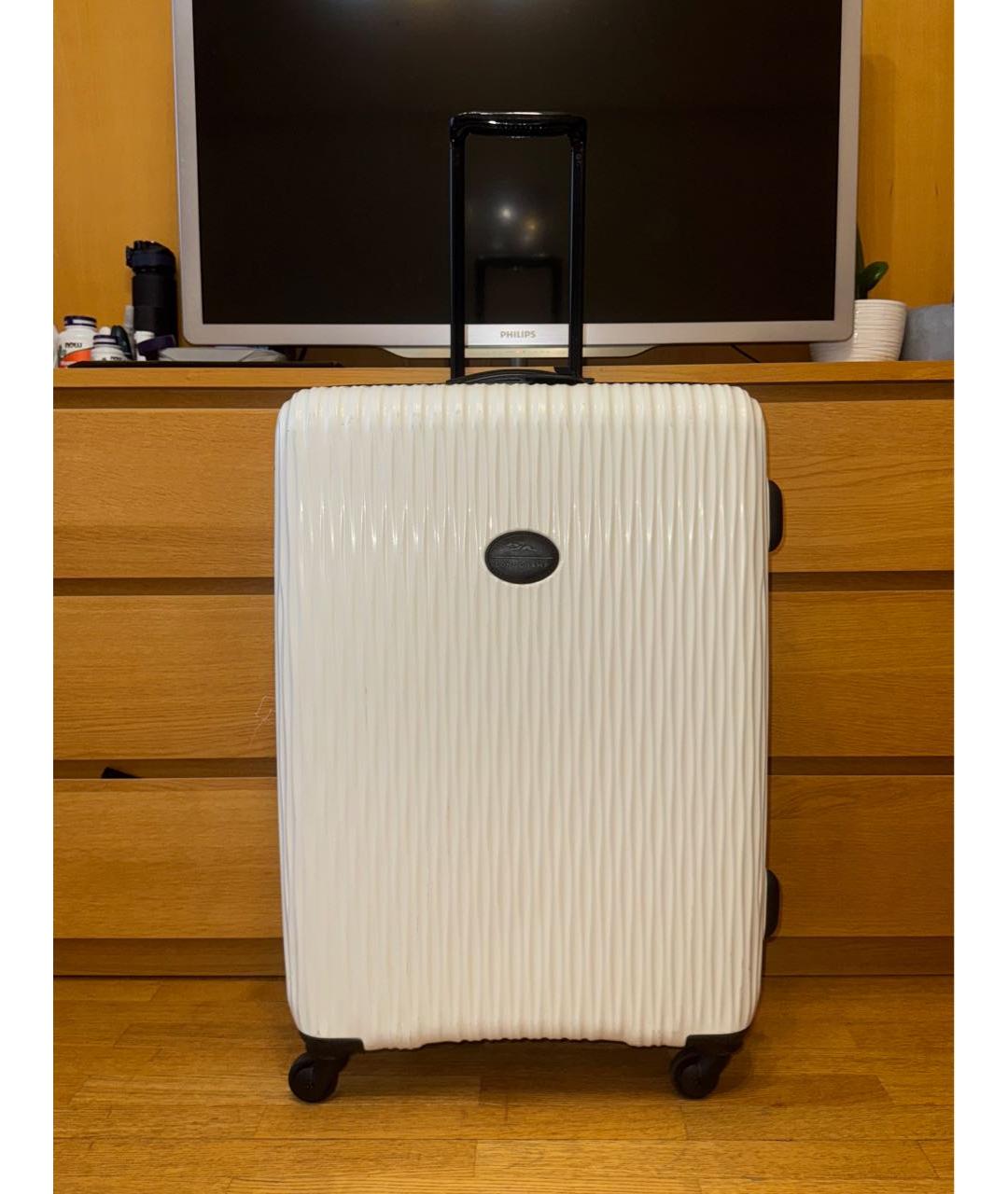 LONGCHAMP Белый чемодан, фото 9