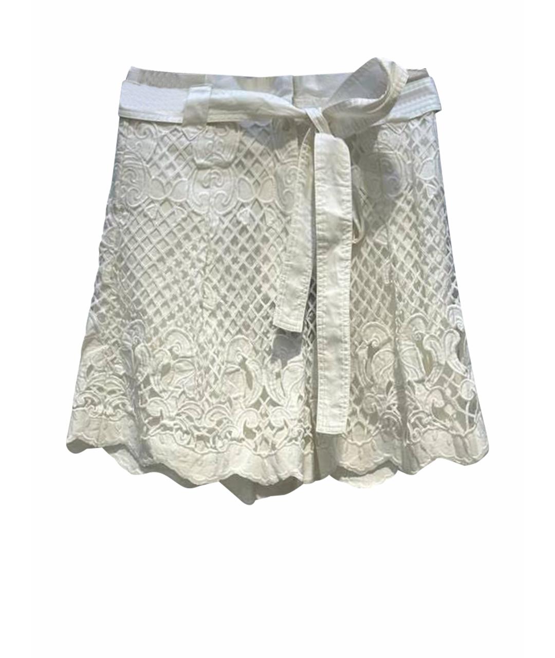 SELF-PORTRAIT Белая юбка мини, фото 1