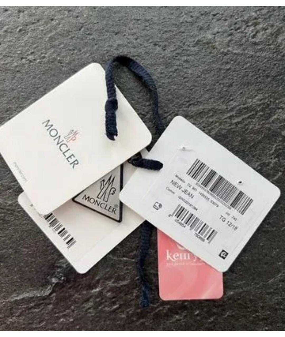 MONCLER Темно-синий комбинезон, фото 4