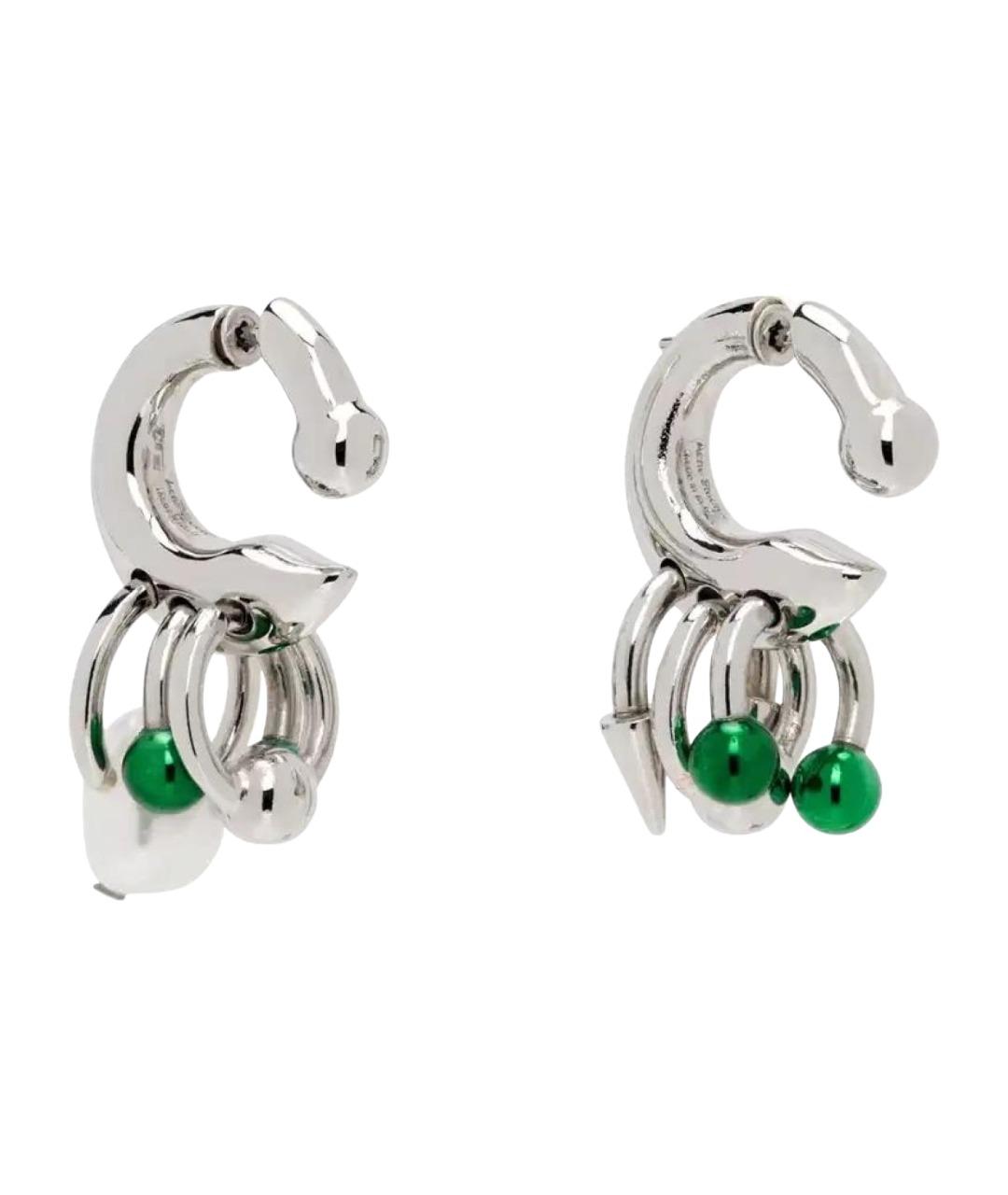 ACNE STUDIOS Серебряные латунные серьги, фото 1