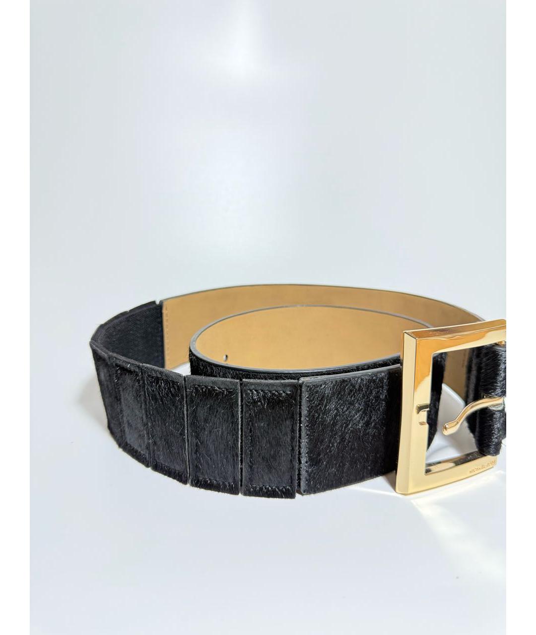 MICHAEL KORS Черный ремень, фото 3