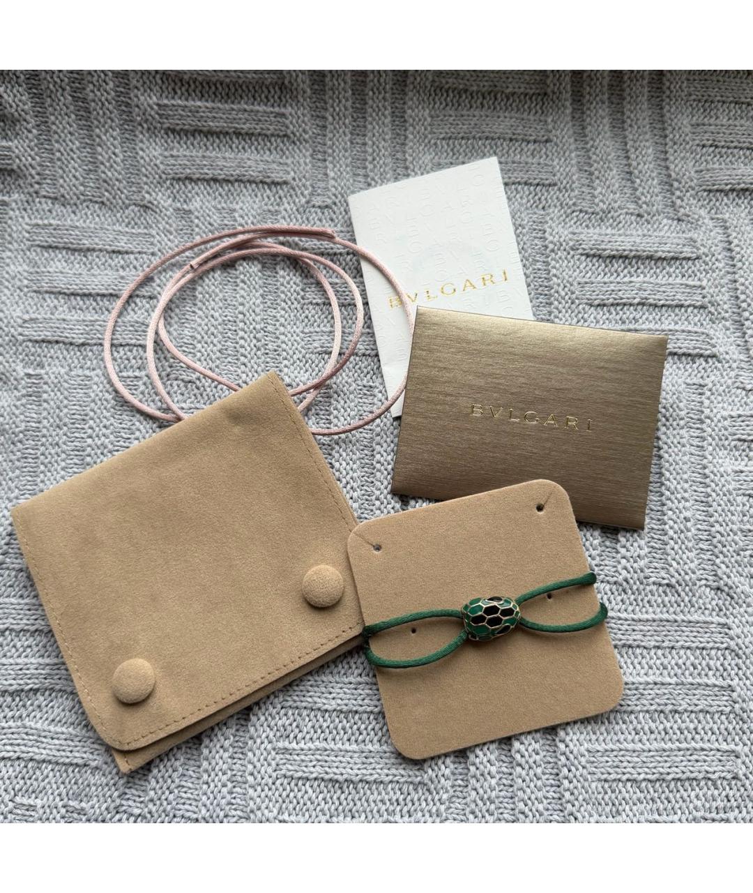 BVLGARI Зеленый браслет, фото 2