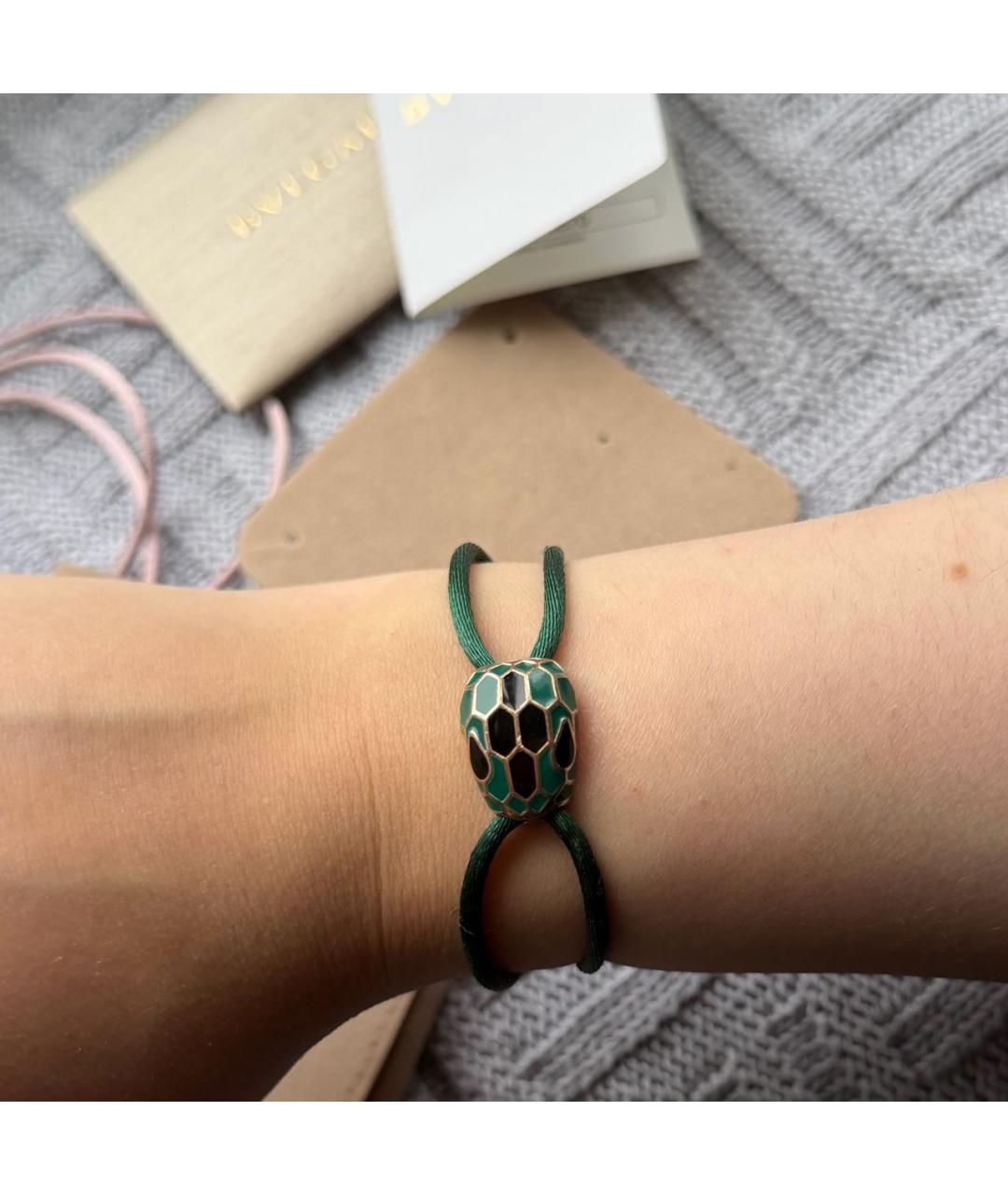 BVLGARI Зеленый браслет, фото 8
