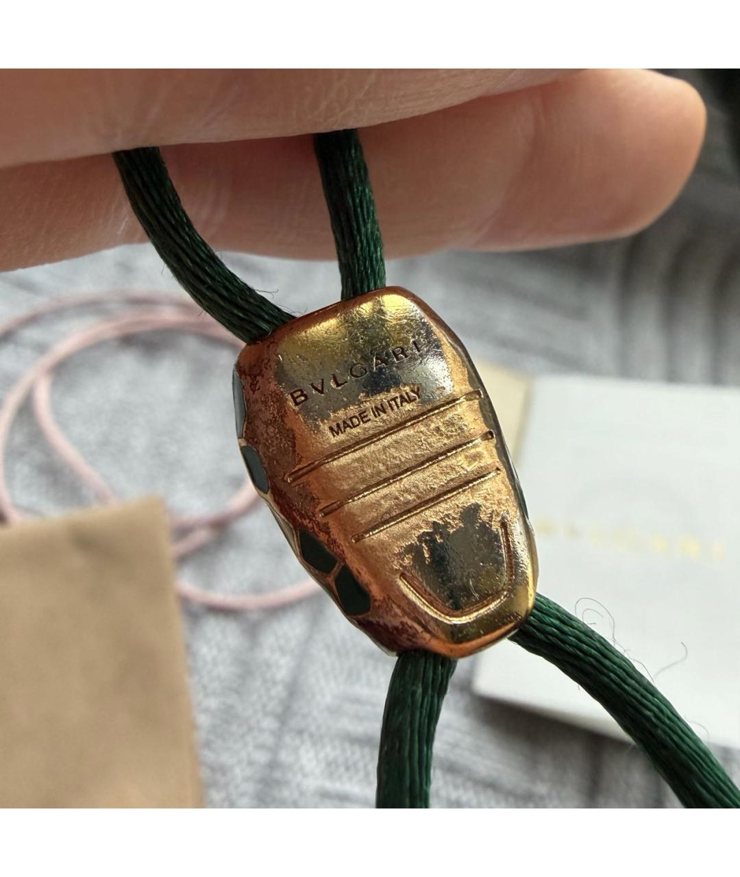BVLGARI Зеленый браслет, фото 6