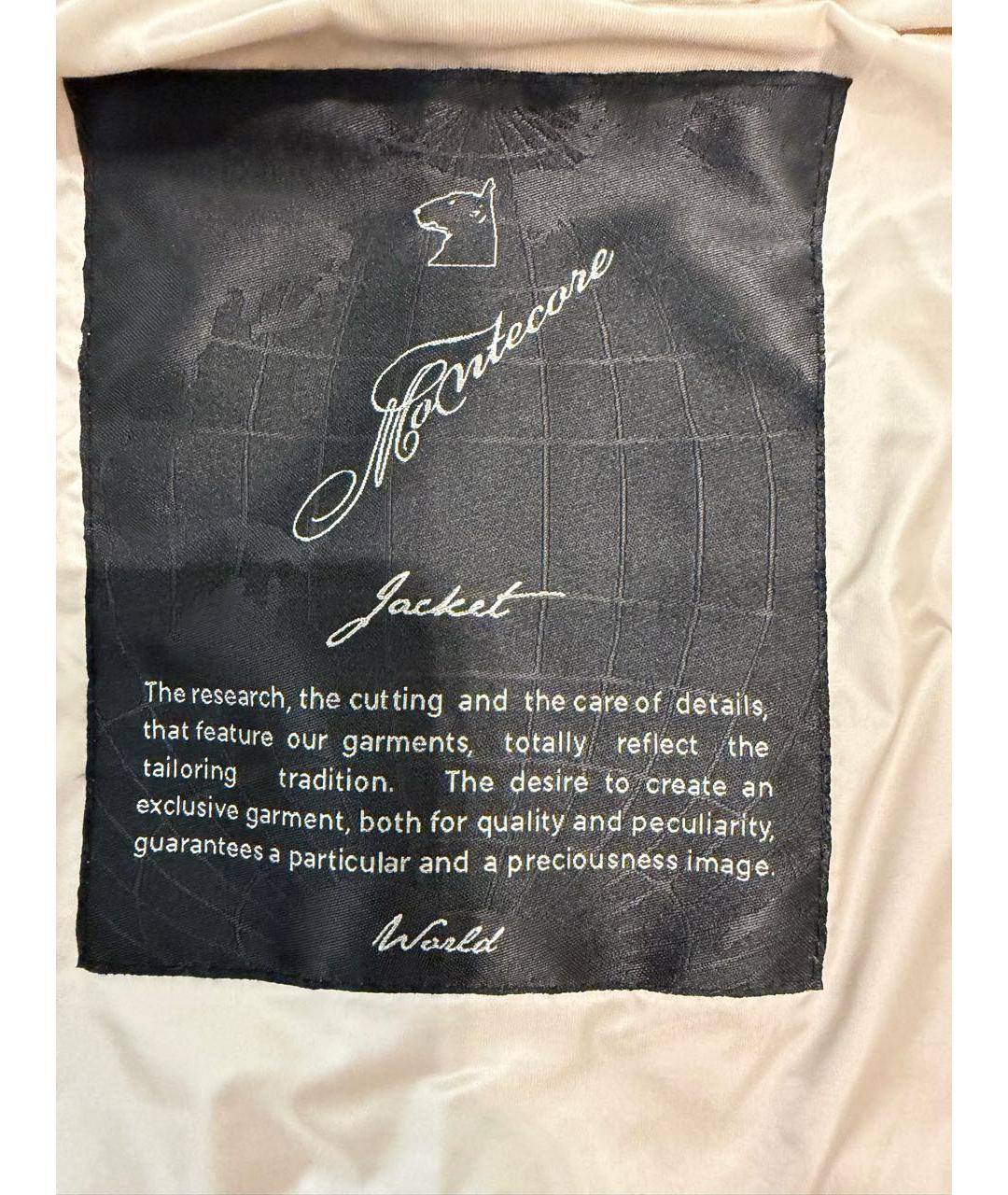 MONTECORE Серый меховой жилет, фото 4