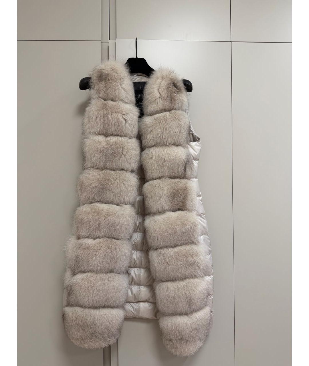 MONTECORE Серый меховой жилет, фото 9