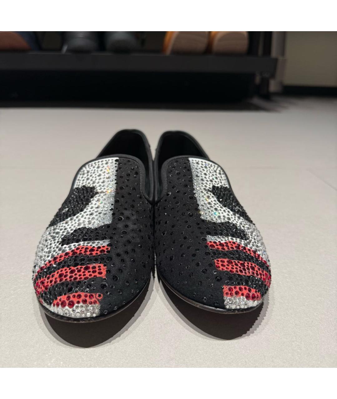 GIUSEPPE ZANOTTI DESIGN Мульти замшевые лоферы, фото 6