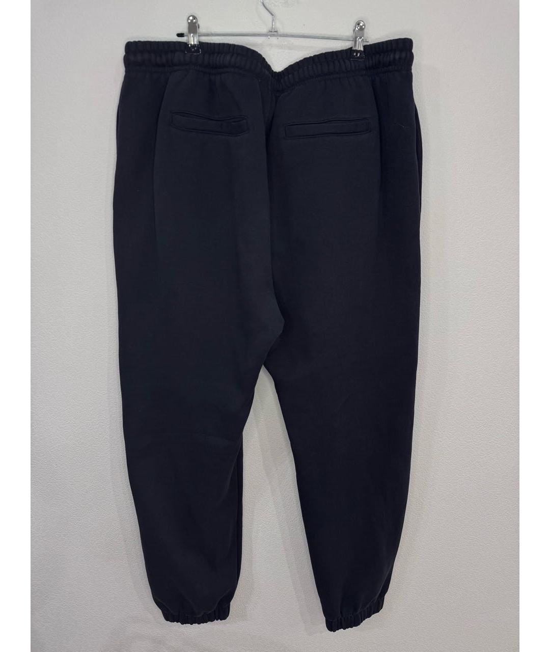 BURBERRY Темно-синие повседневные брюки, фото 3