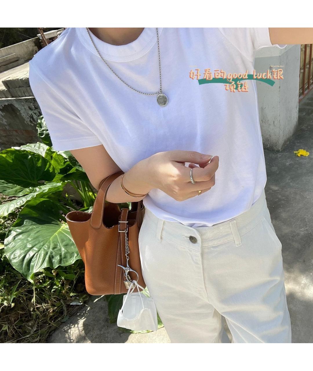 HERMES Коричневая кожаная сумка с короткими ручками, фото 3