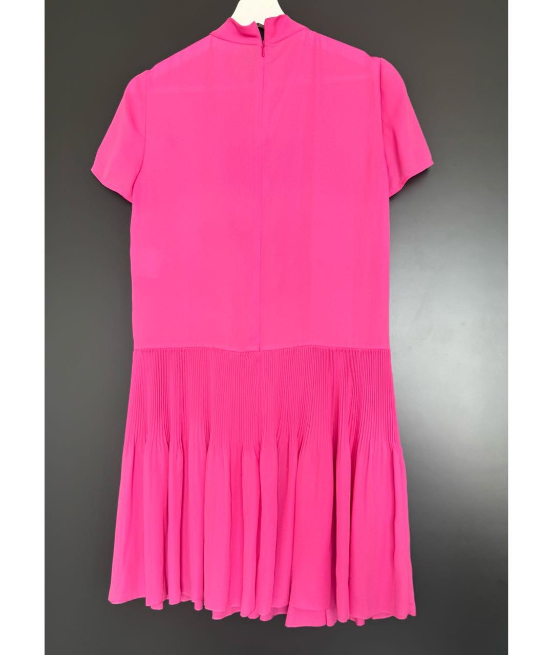 RED VALENTINO Розовое полиэстеровое повседневное платье, фото 2