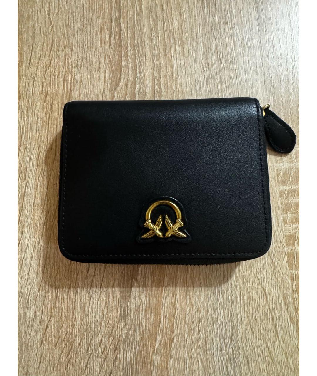 PINKO Черный кожаный кошелек, фото 4