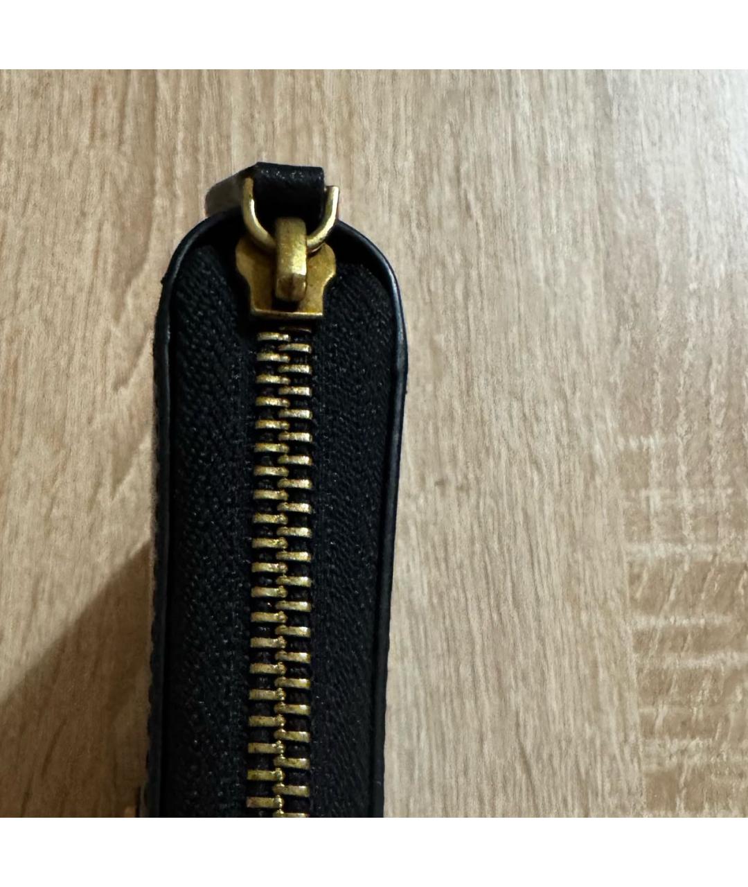 PINKO Черный кожаный кошелек, фото 3