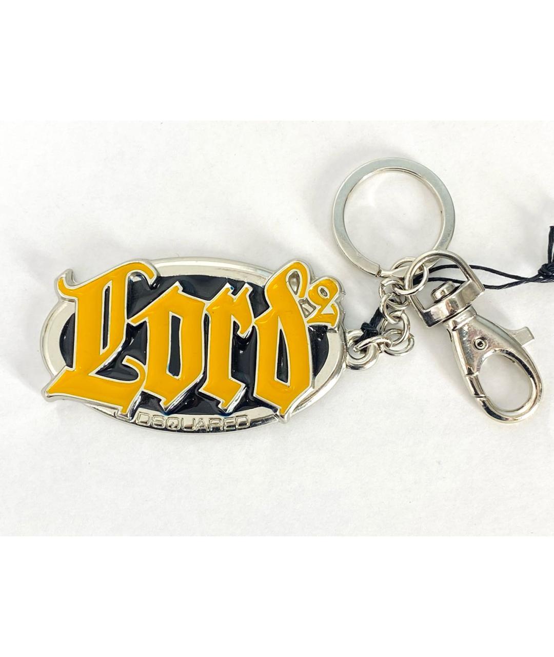 DSQUARED2 Желтый брелок, фото 8