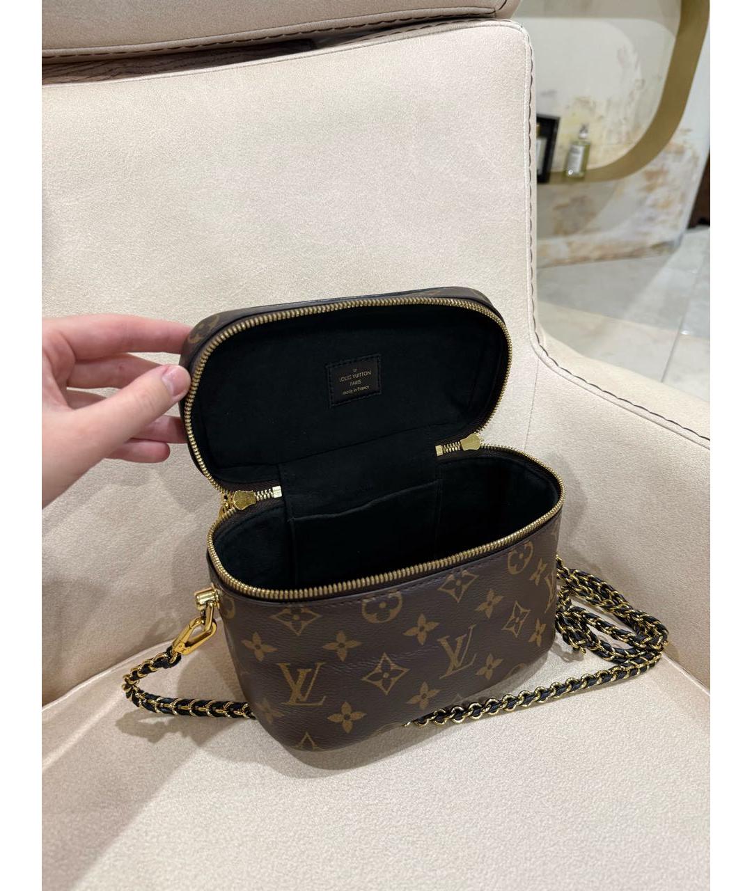 LOUIS VUITTON Коричневая сумка через плечо, фото 5