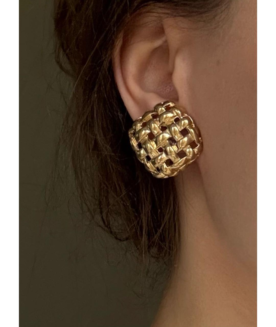 GIVENCHY Золотые металлические клипсы, фото 5