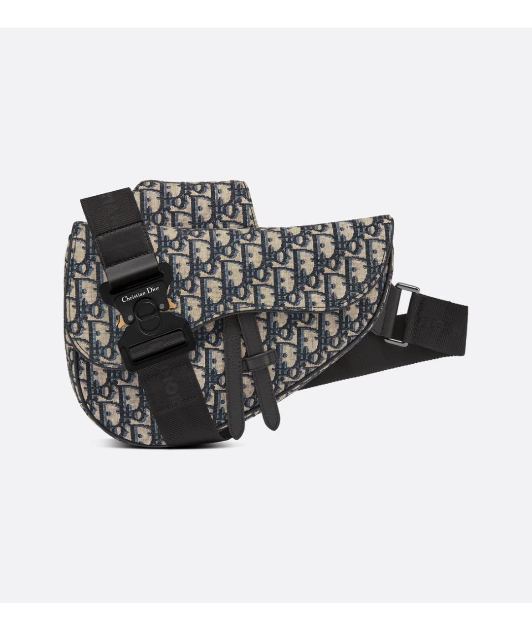 CHRISTIAN DIOR Темно-синяя сумка на плечо, фото 8