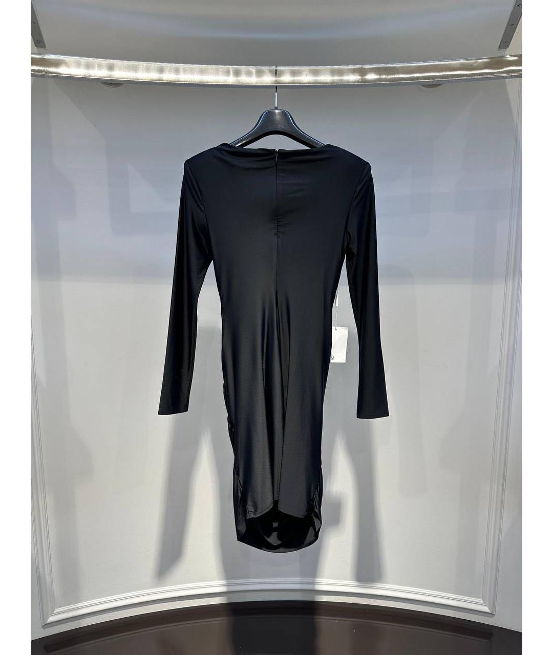 SELF-PORTRAIT Черное повседневное платье, фото 2