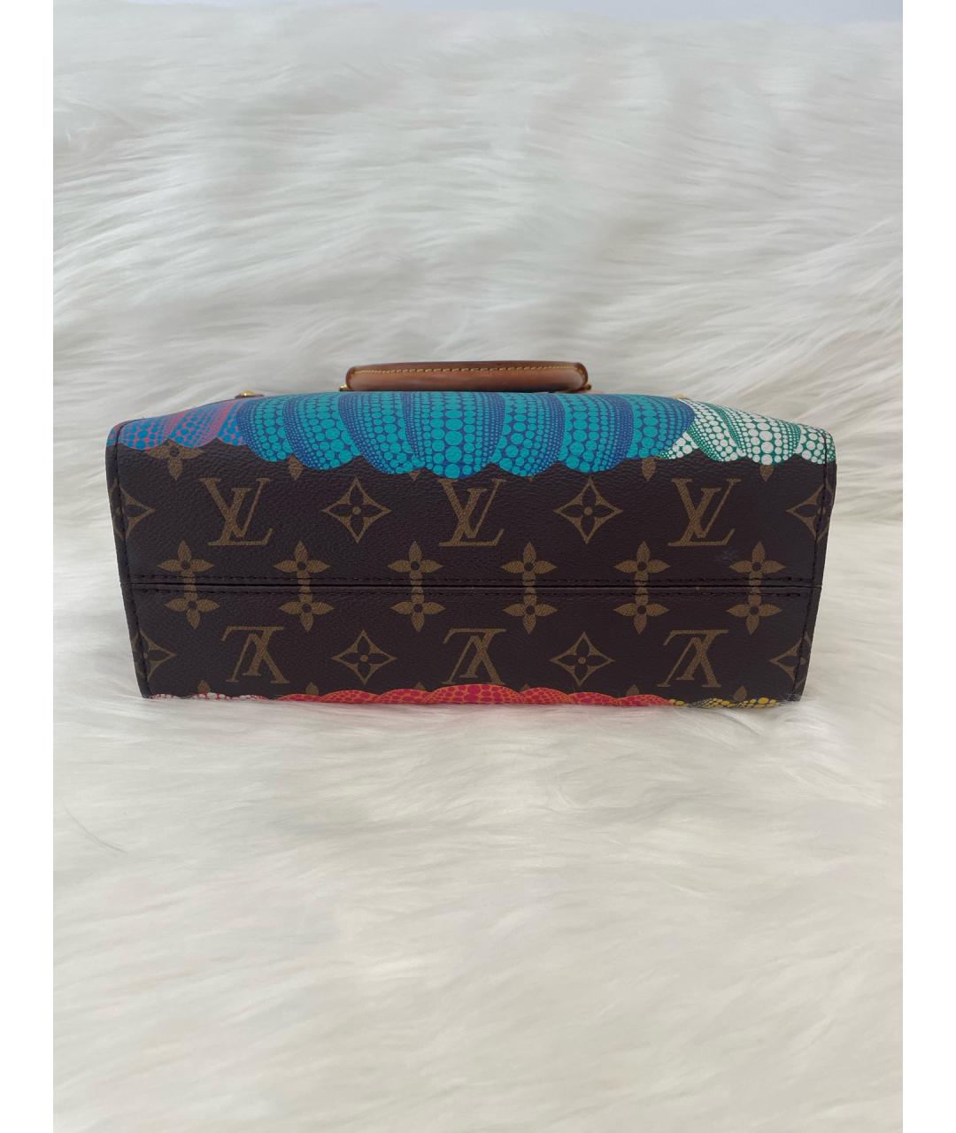 LOUIS VUITTON Коричневая сумка тоут, фото 6