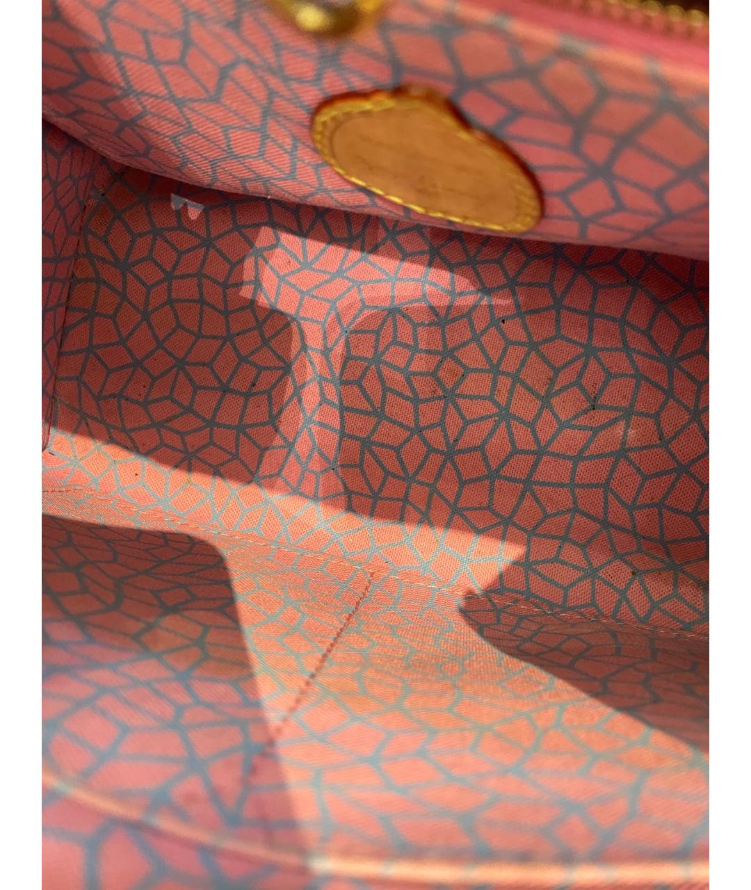 LOUIS VUITTON Коричневая сумка тоут, фото 7