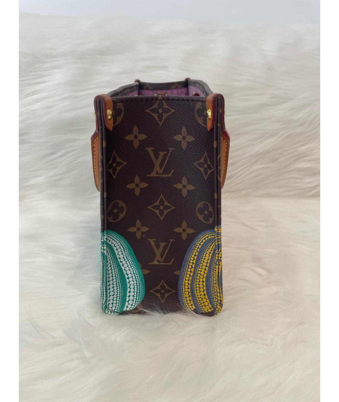 LOUIS VUITTON Коричневая сумка тоут, фото 4