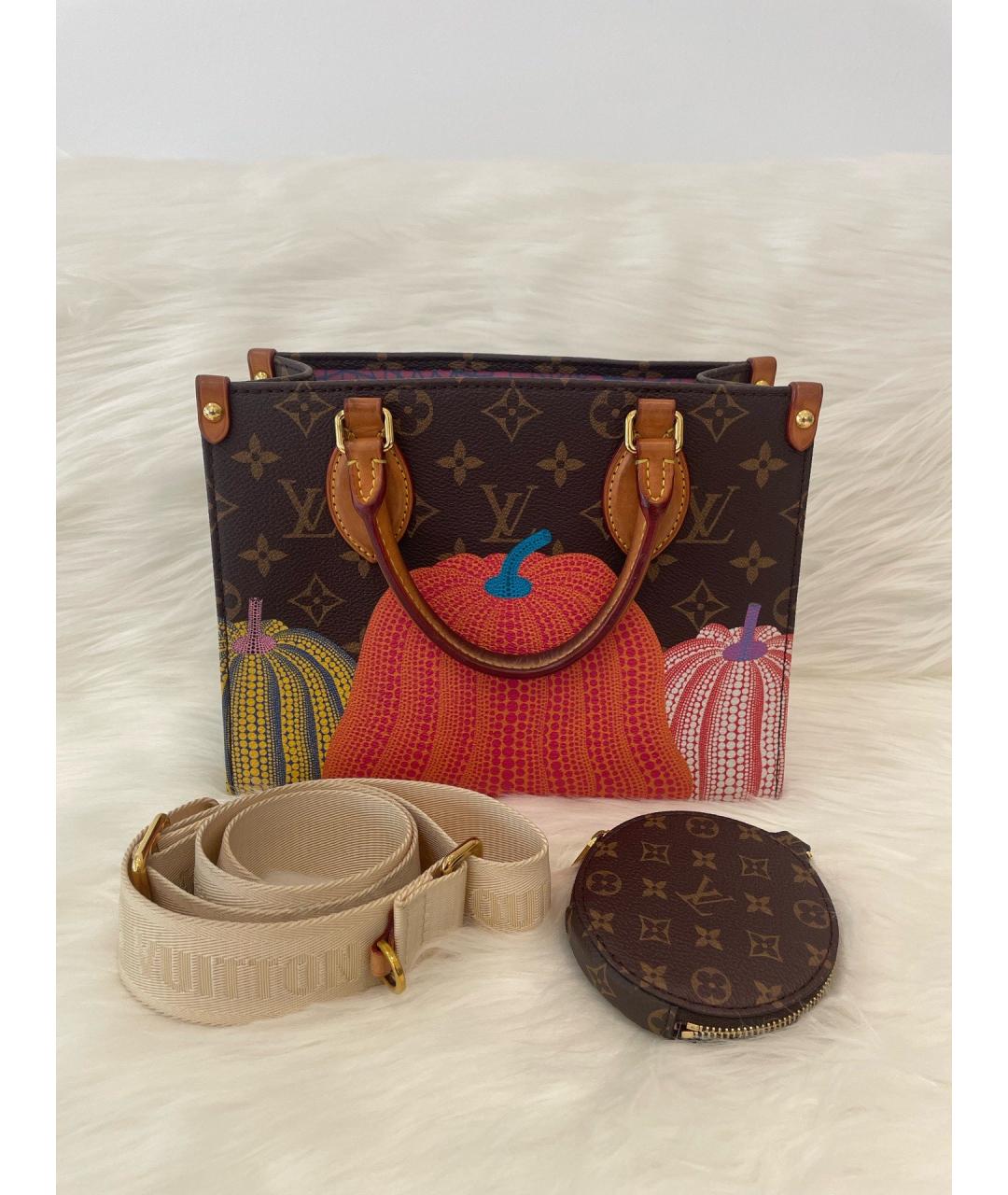 LOUIS VUITTON Коричневая сумка тоут, фото 2