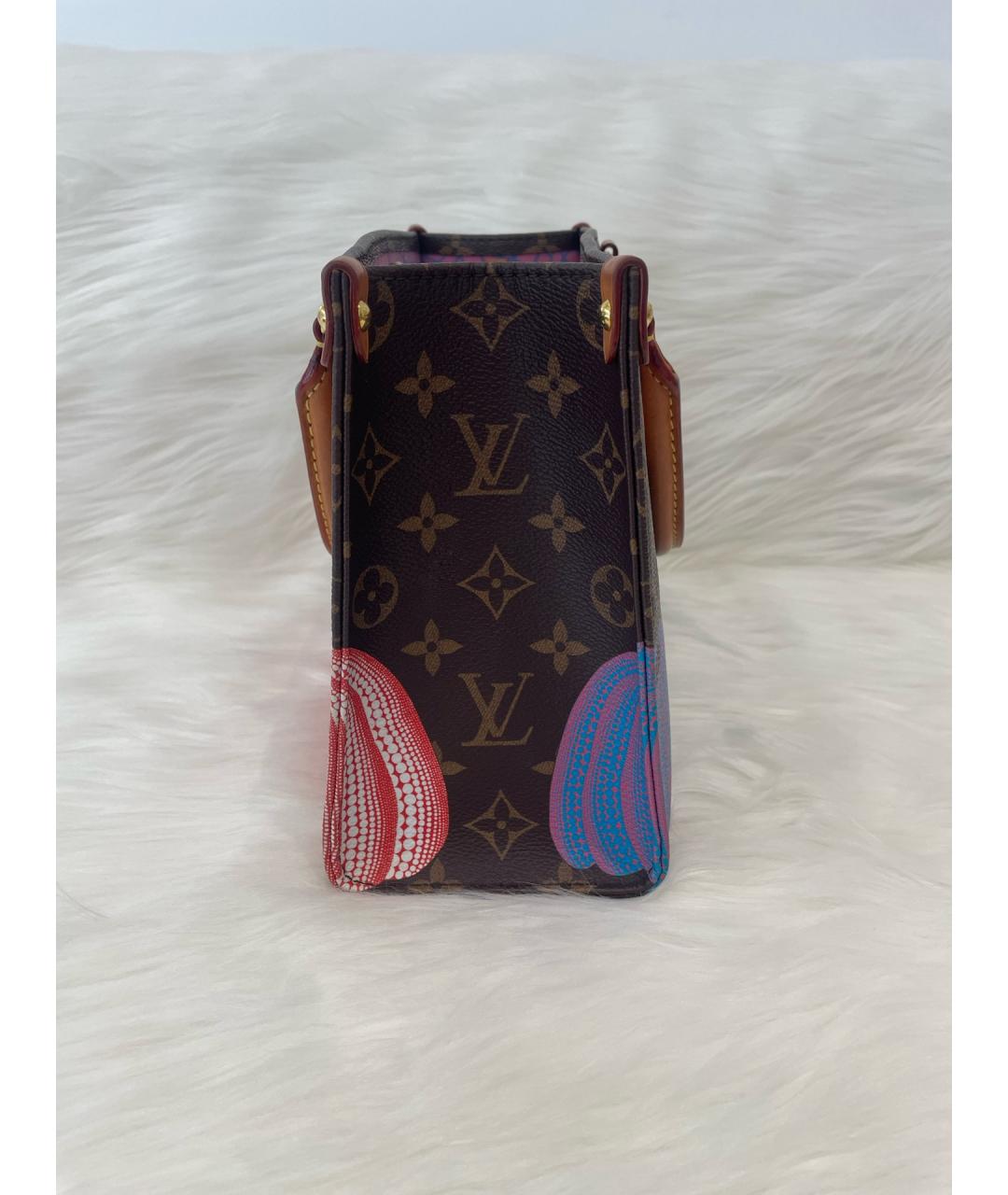 LOUIS VUITTON Коричневая сумка тоут, фото 5