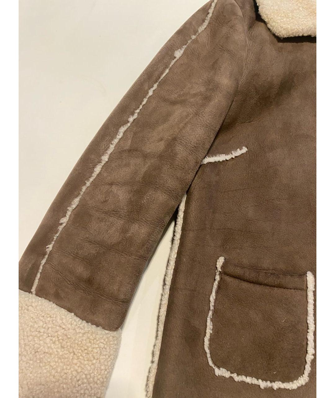 DOLCE&GABBANA Коричневая замшевая куртка, фото 5