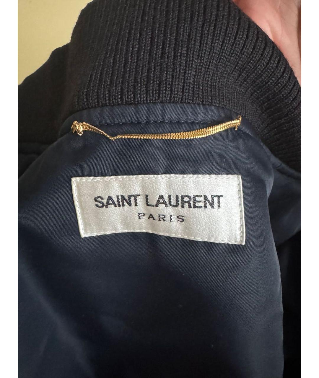 SAINT LAURENT Черная куртка, фото 8