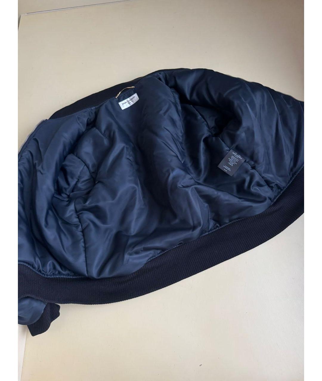 SAINT LAURENT Черная куртка, фото 4