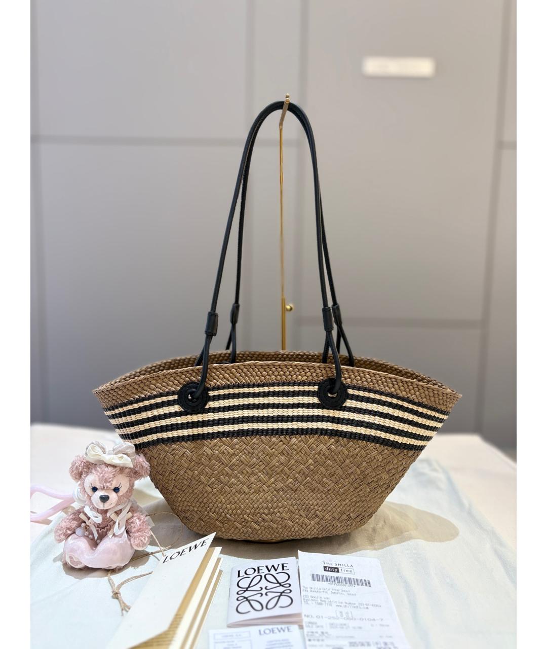 LOEWE Зеленая сумка через плечо, фото 2