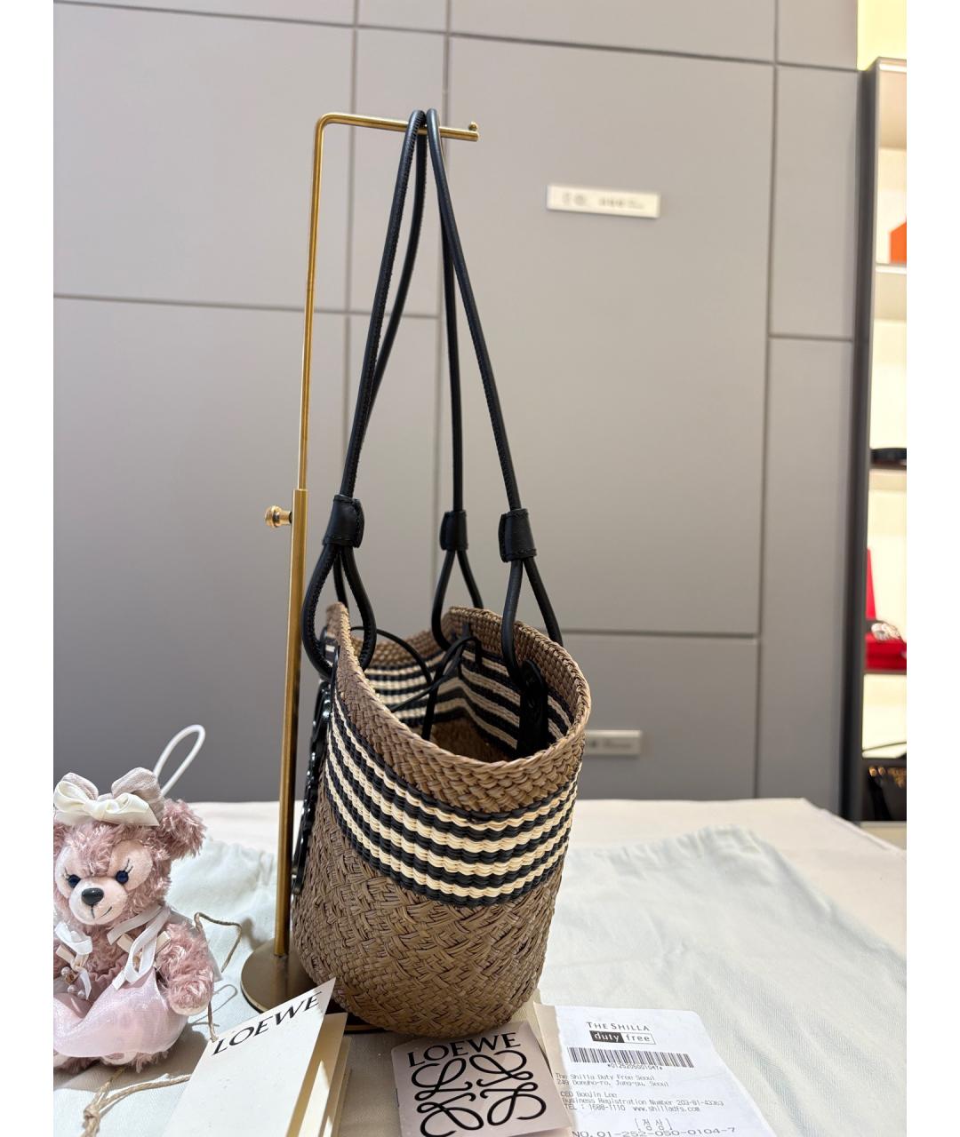 LOEWE Зеленая сумка через плечо, фото 4