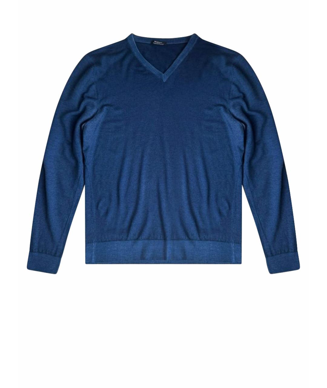 KITON Синий джемпер / свитер, фото 9