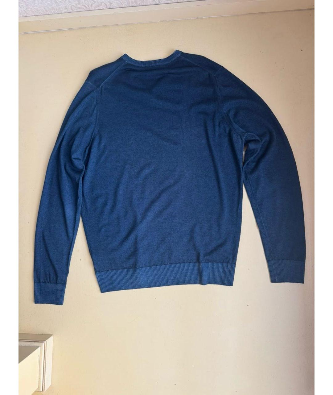 KITON Синий джемпер / свитер, фото 2