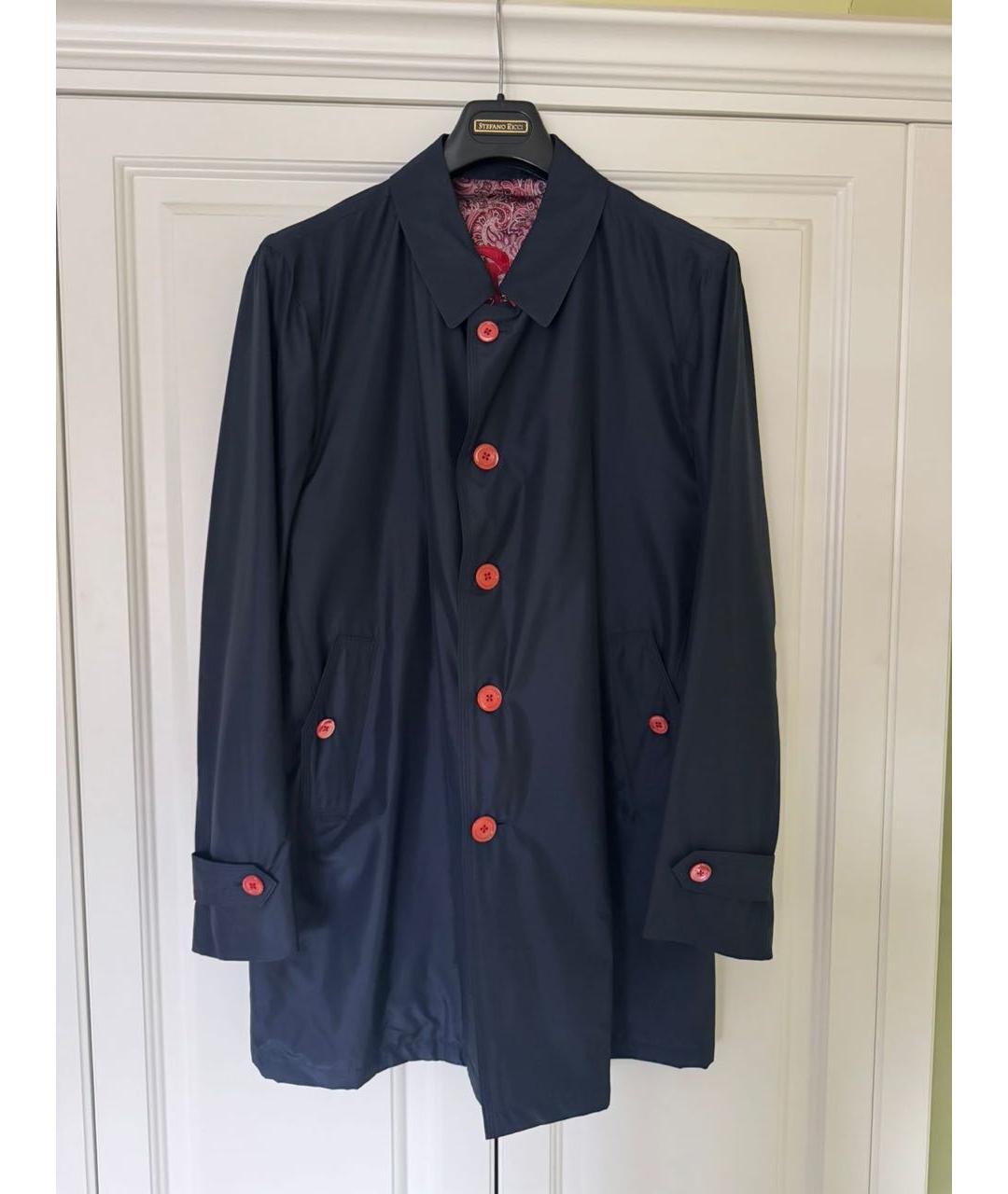 STEFANO RICCI Черный тренч / плащ, фото 9