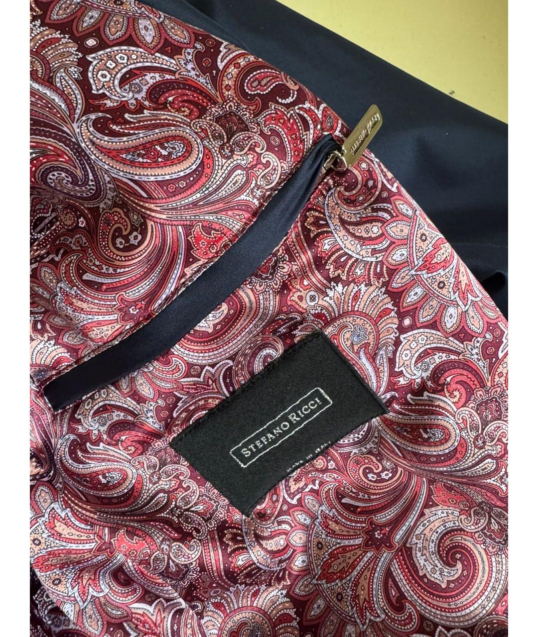 STEFANO RICCI Черный тренч / плащ, фото 4