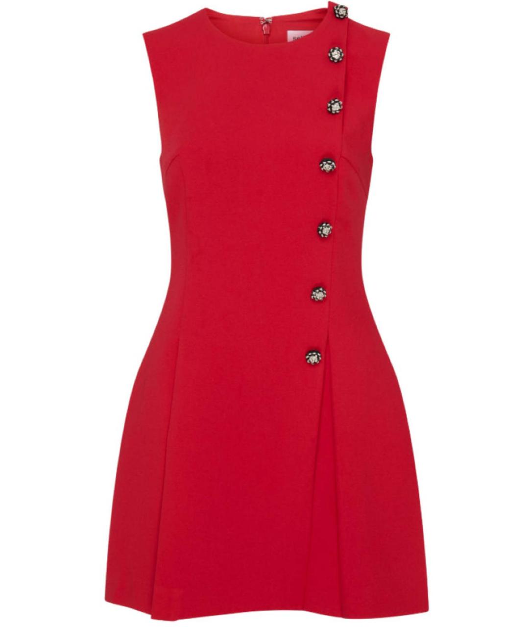 SELF-PORTRAIT Красное повседневное платье, фото 1