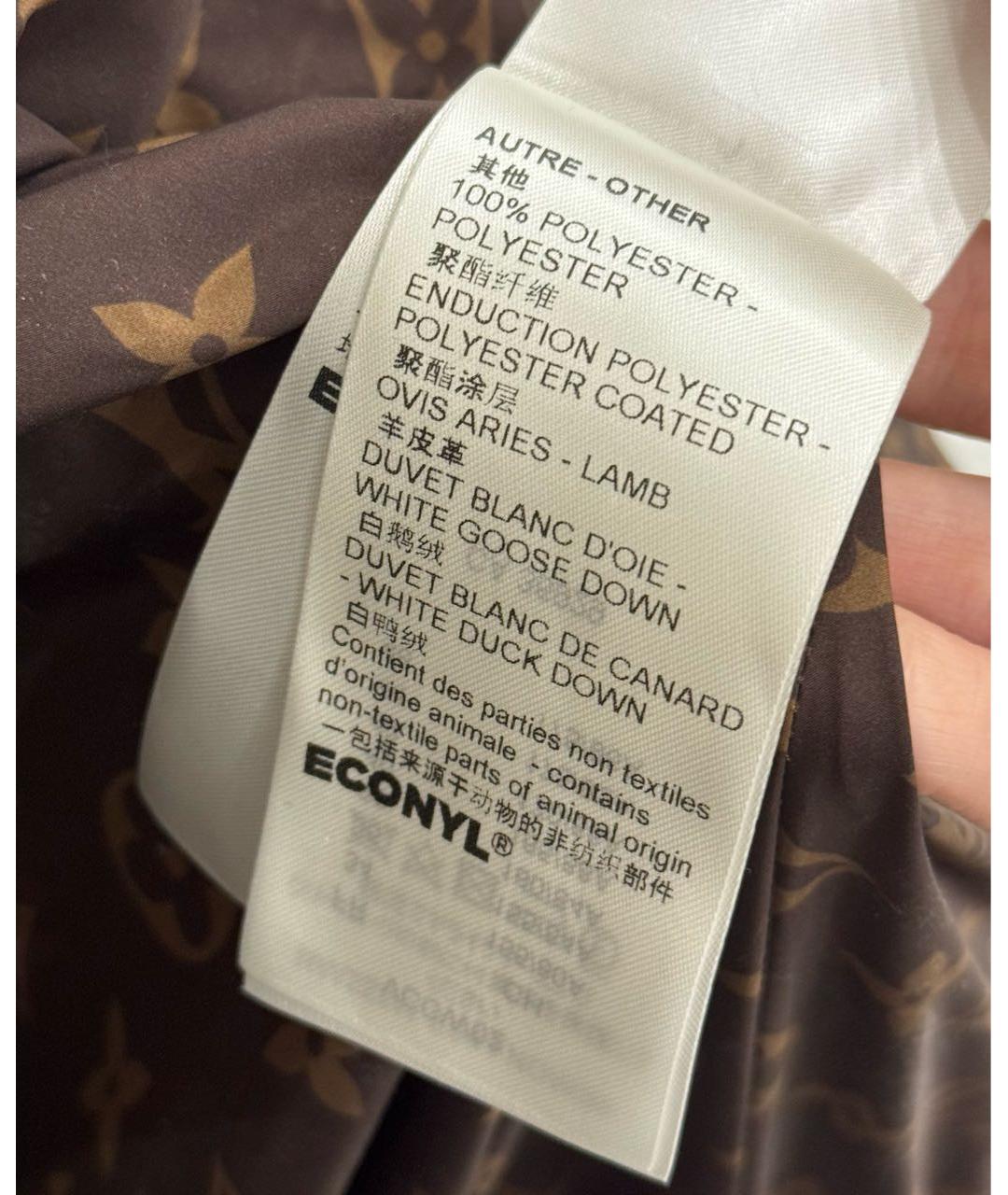 LOUIS VUITTON Бежевый пуховик, фото 6