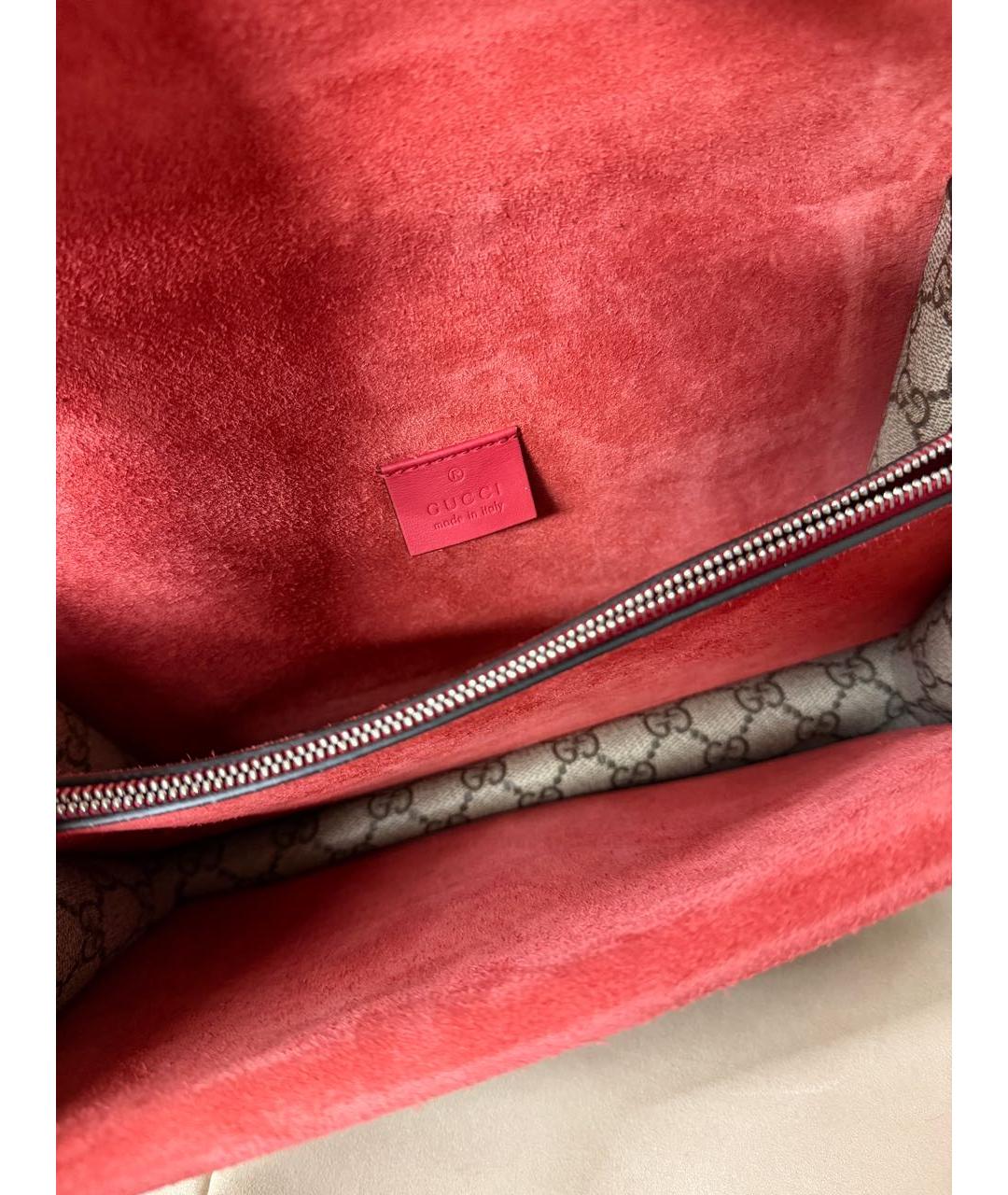 GUCCI Коричневая сумка через плечо, фото 7