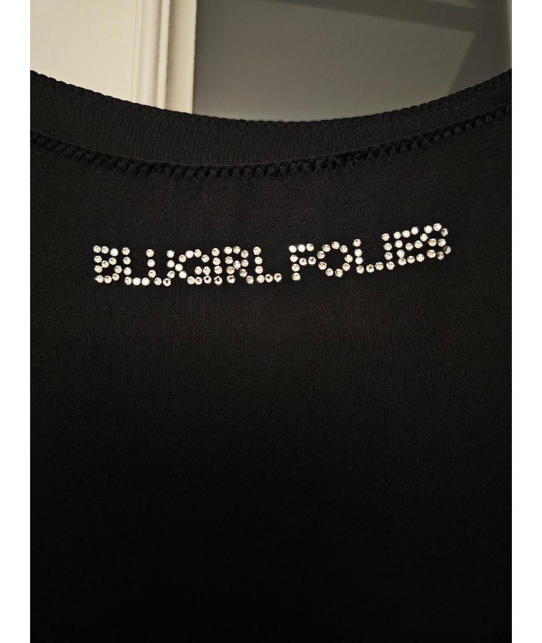 BLUGIRL Черное вискозное вечернее платье, фото 3