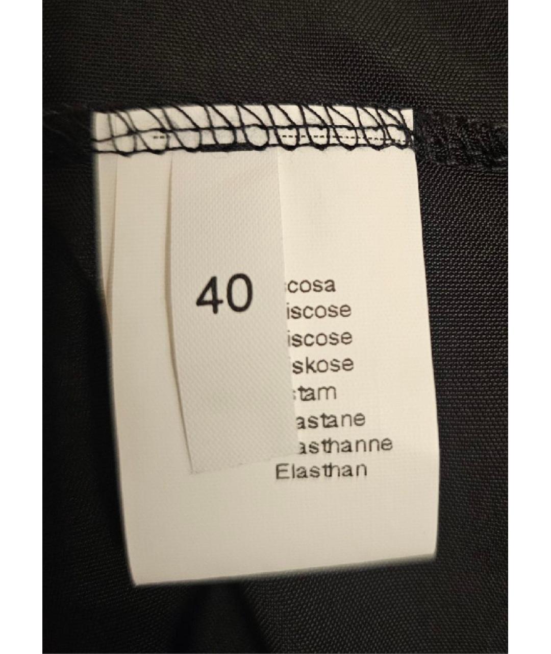 BLUGIRL Черное вискозное вечернее платье, фото 5