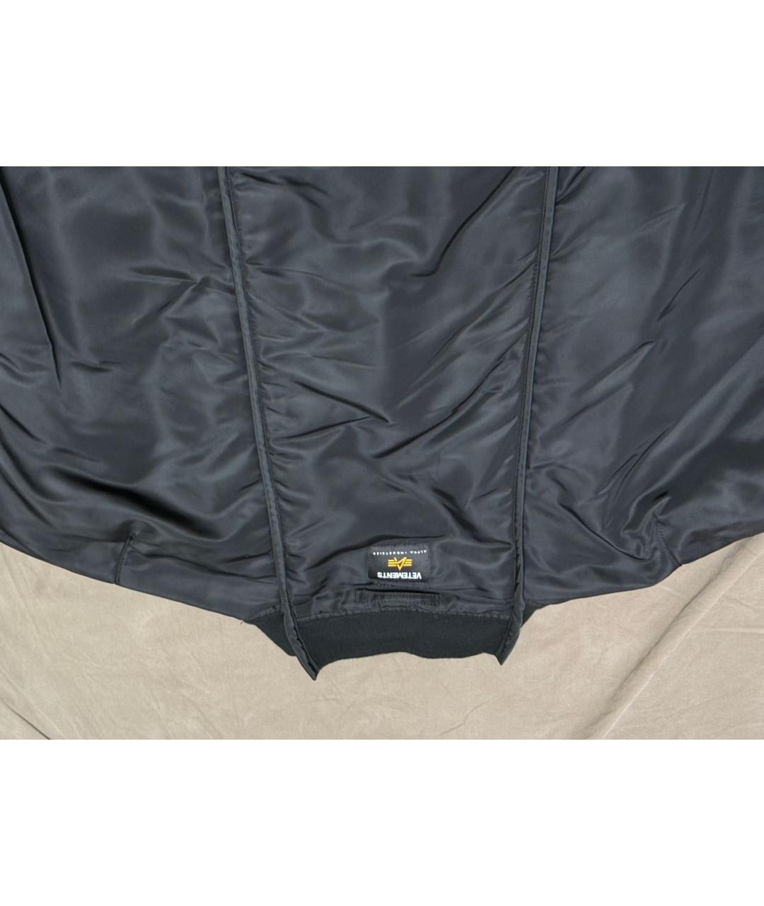 VETEMENTS Черная куртка, фото 3