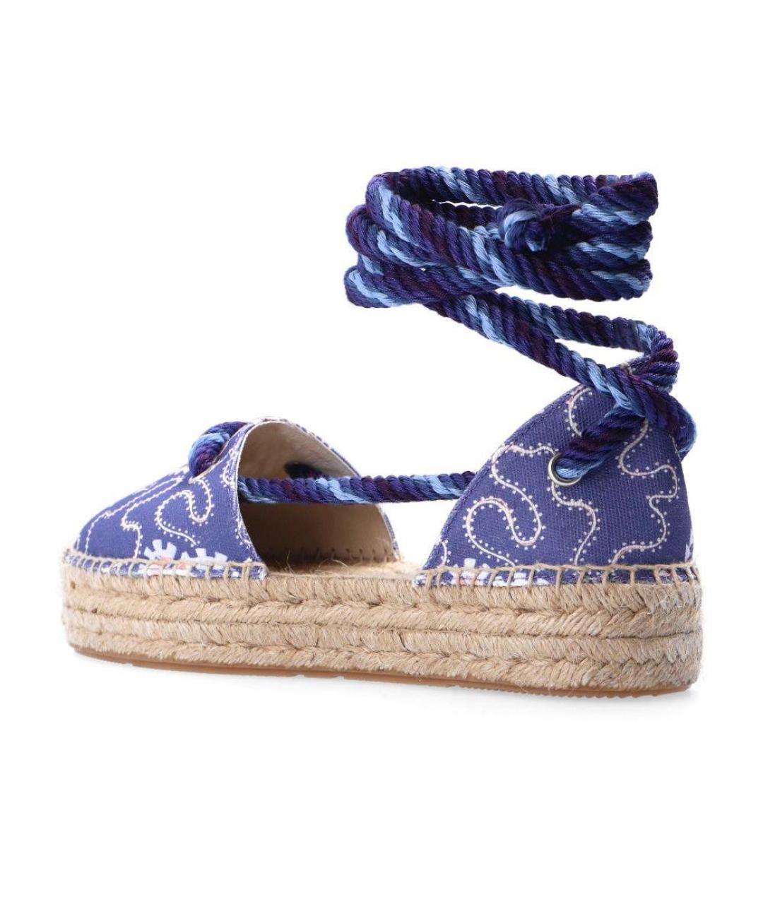 ISABEL MARANT Фиолетовые текстильные эспадрильи, фото 3