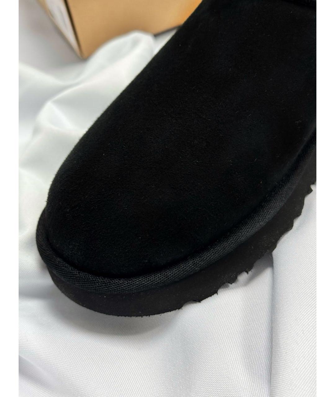 UGG AUSTRALIA Черные замшевые ботинки, фото 5