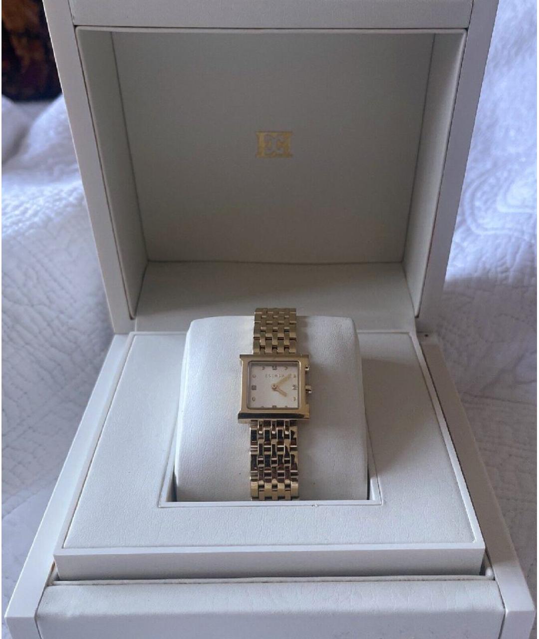 ESCADA Золотые позолоченные часы, фото 9