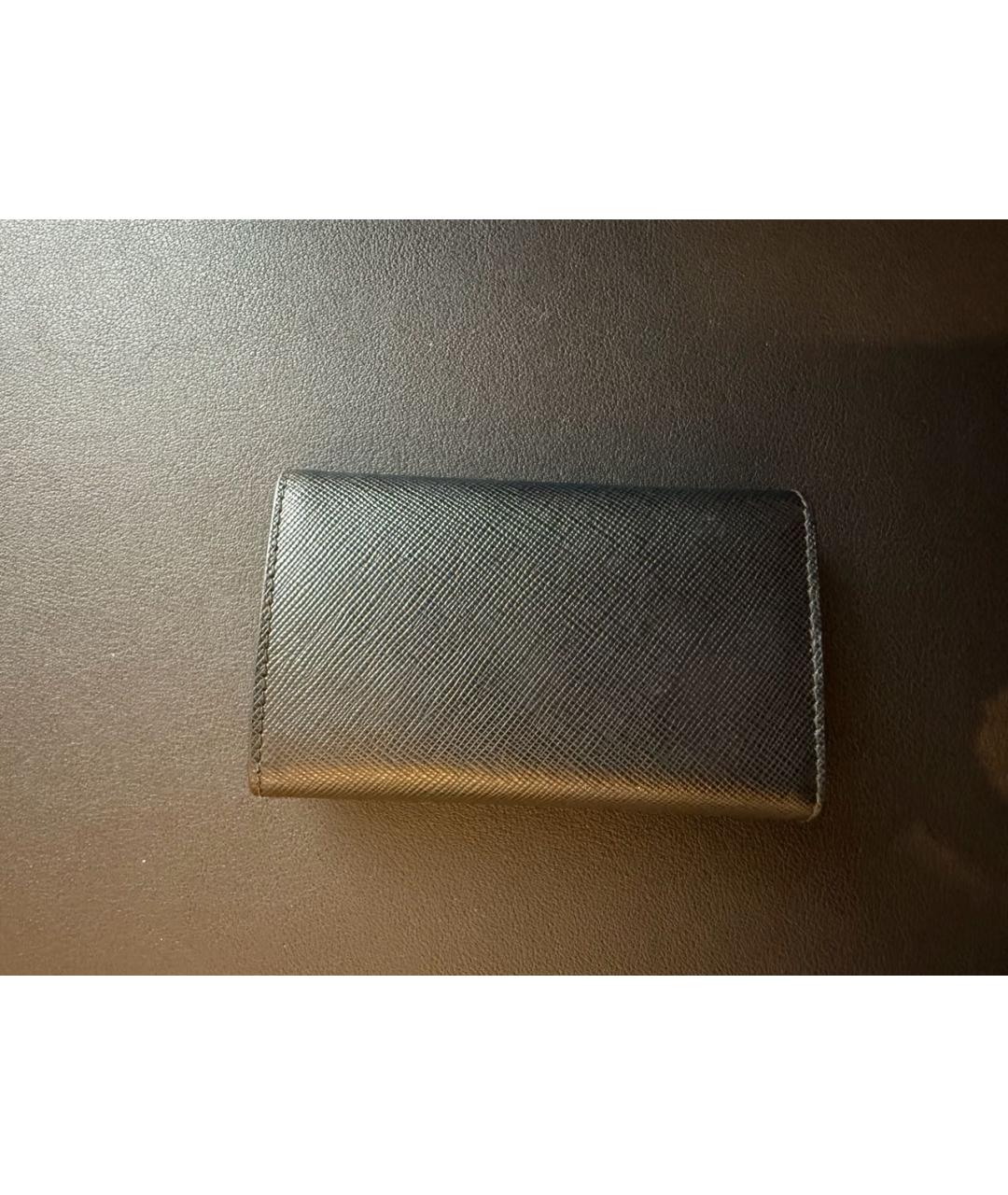 PRADA Черная ключница, фото 2