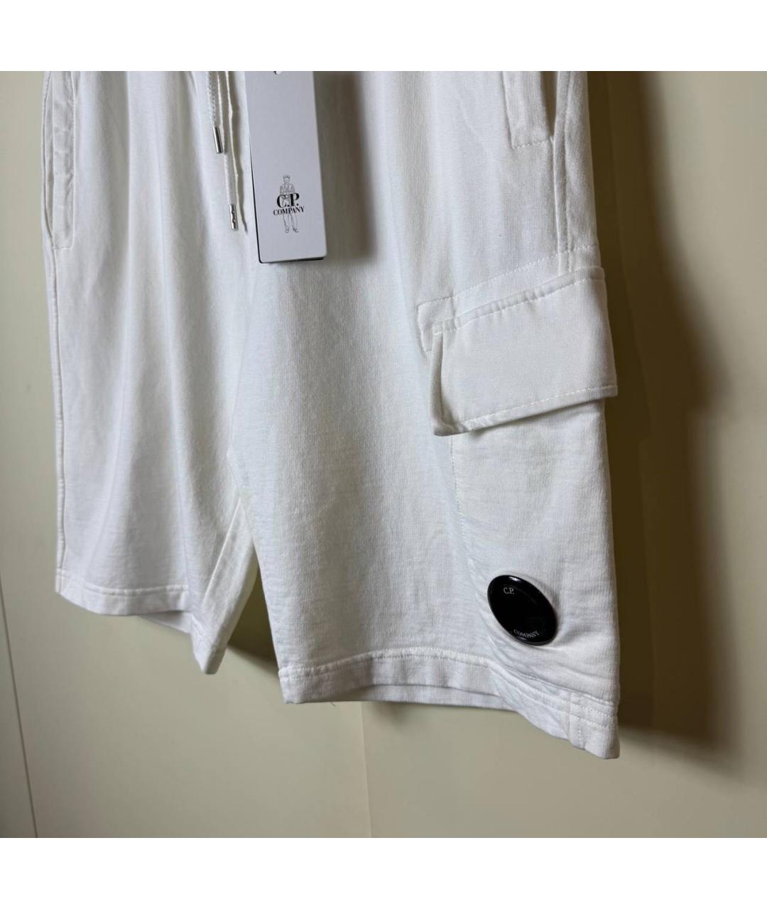 CP COMPANY Белые шорты, фото 4