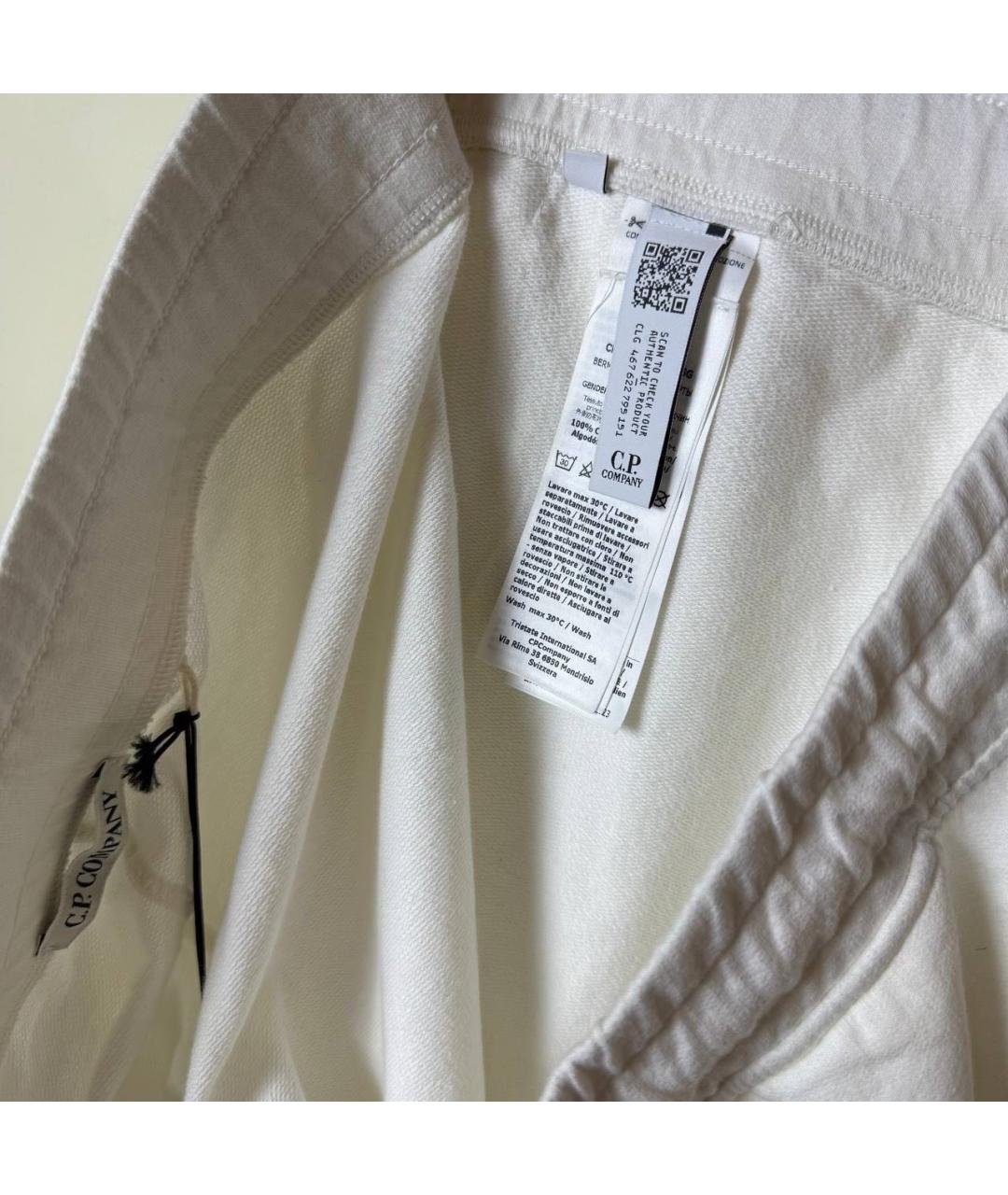 CP COMPANY Белые шорты, фото 5