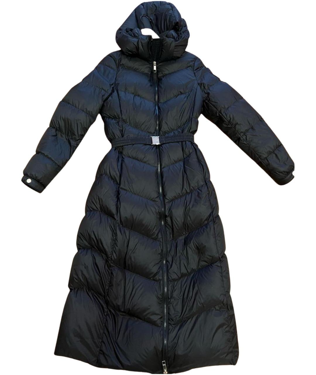 HUGO BOSS Черный полиамидовый пуховик, фото 1