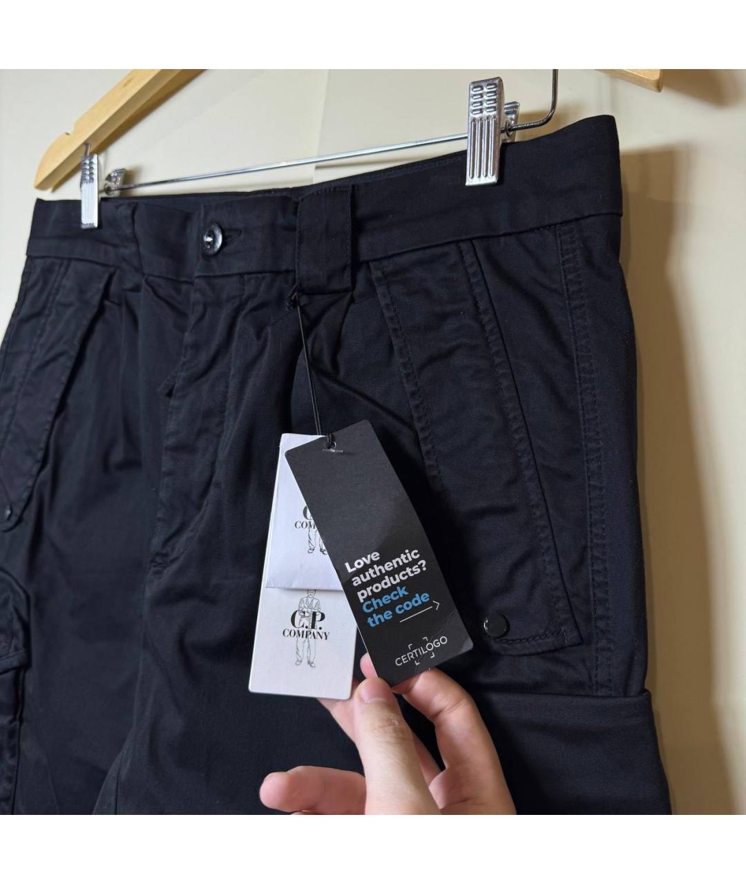 CP COMPANY Черные классические брюки, фото 6